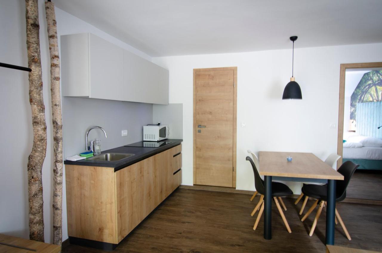 Apartments With Private Saunas & Wellness Gobi พอดเชเทอร์เทค ภายนอก รูปภาพ